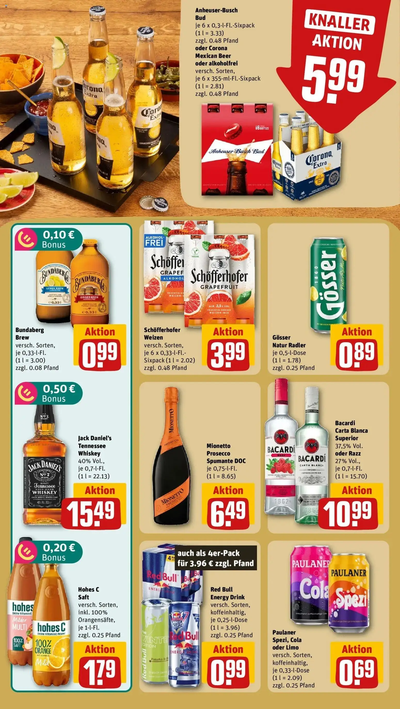 Vorschau von dem Prospekt des Geschäftes Rewe, gültig ab dem 19.10.2026