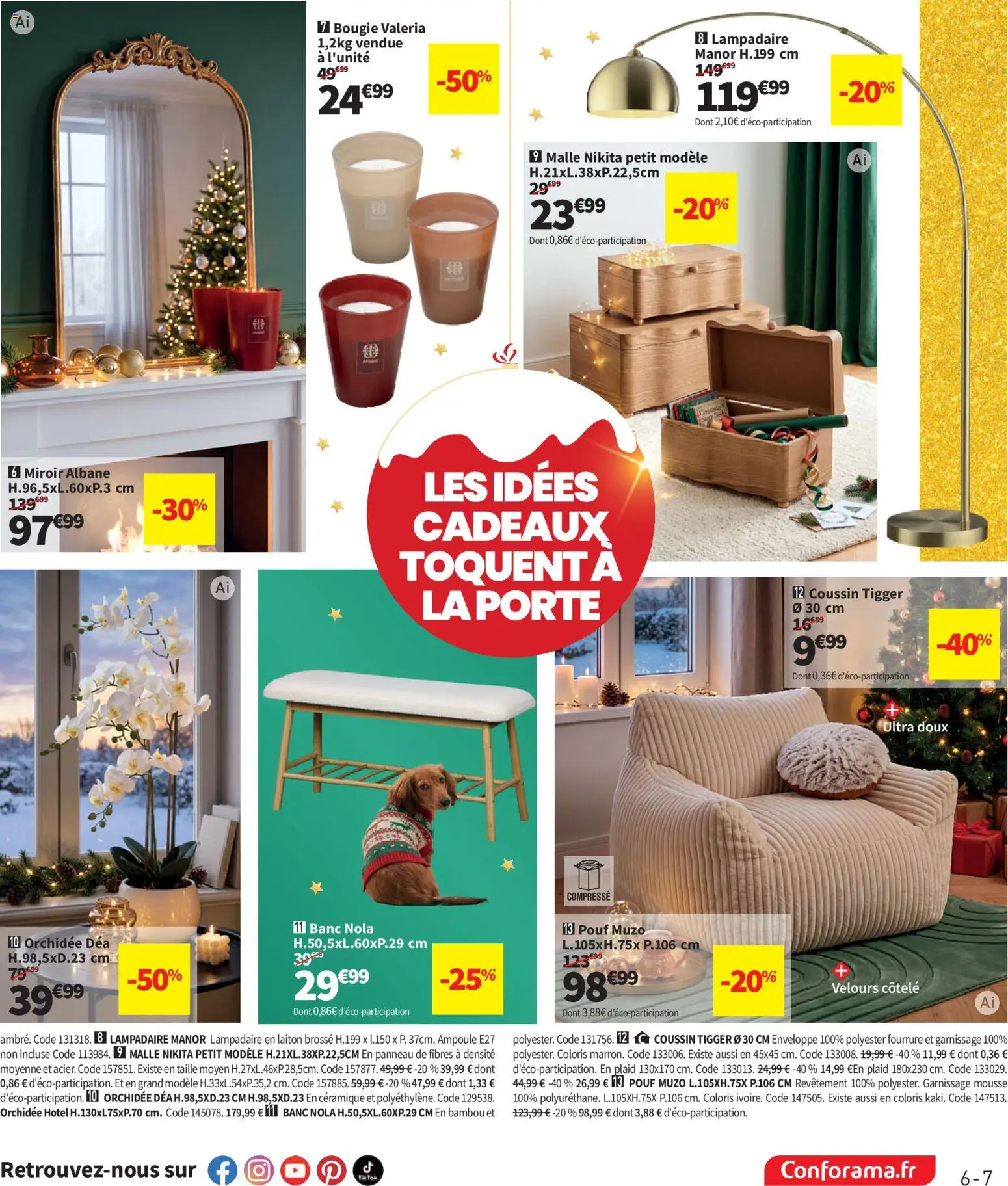 Prévisualisation de Conforama catalogue du magasin Conforama formulaire valide 27/10/2026