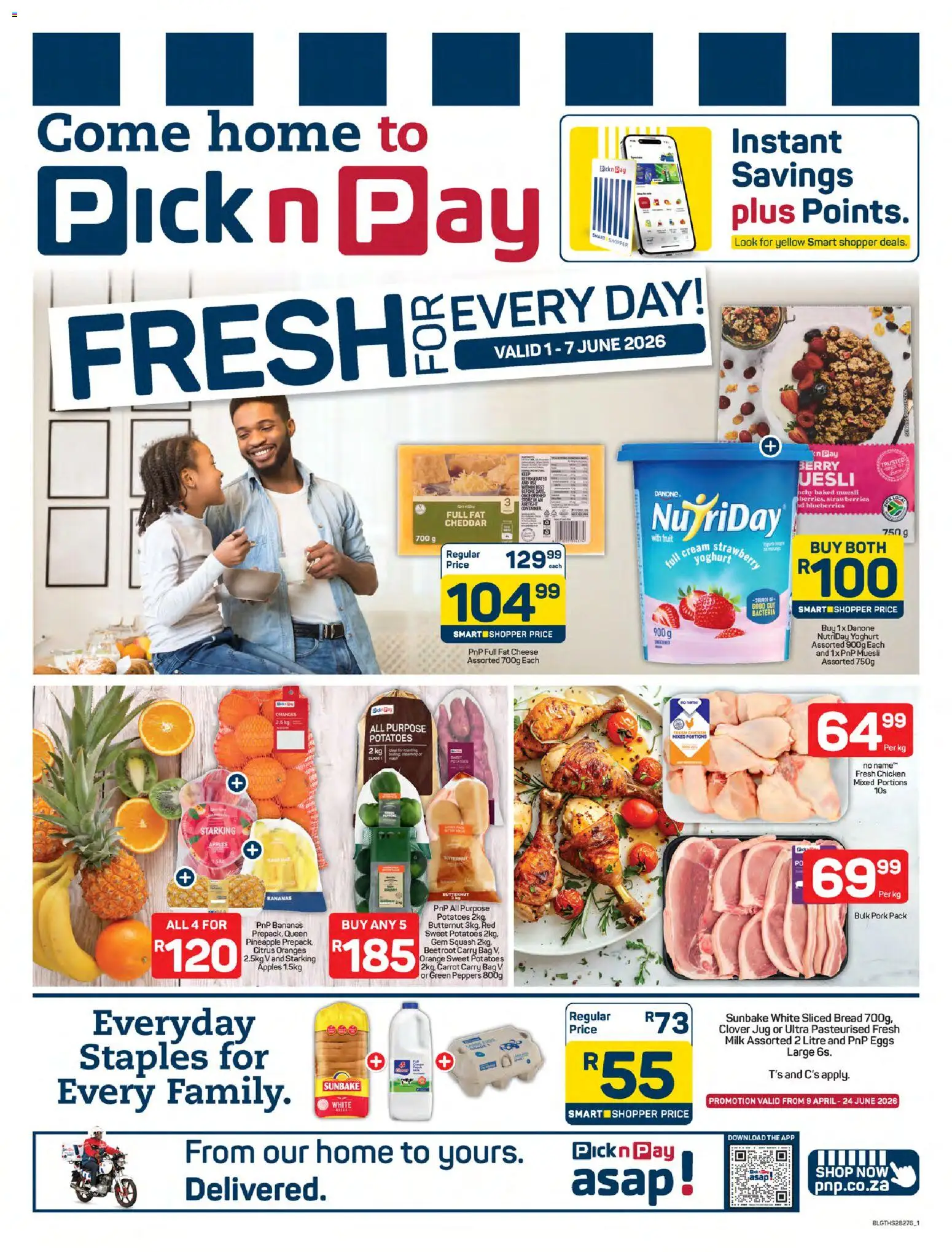 Preview of Pick n Pay flyer valid from 01/06/2026