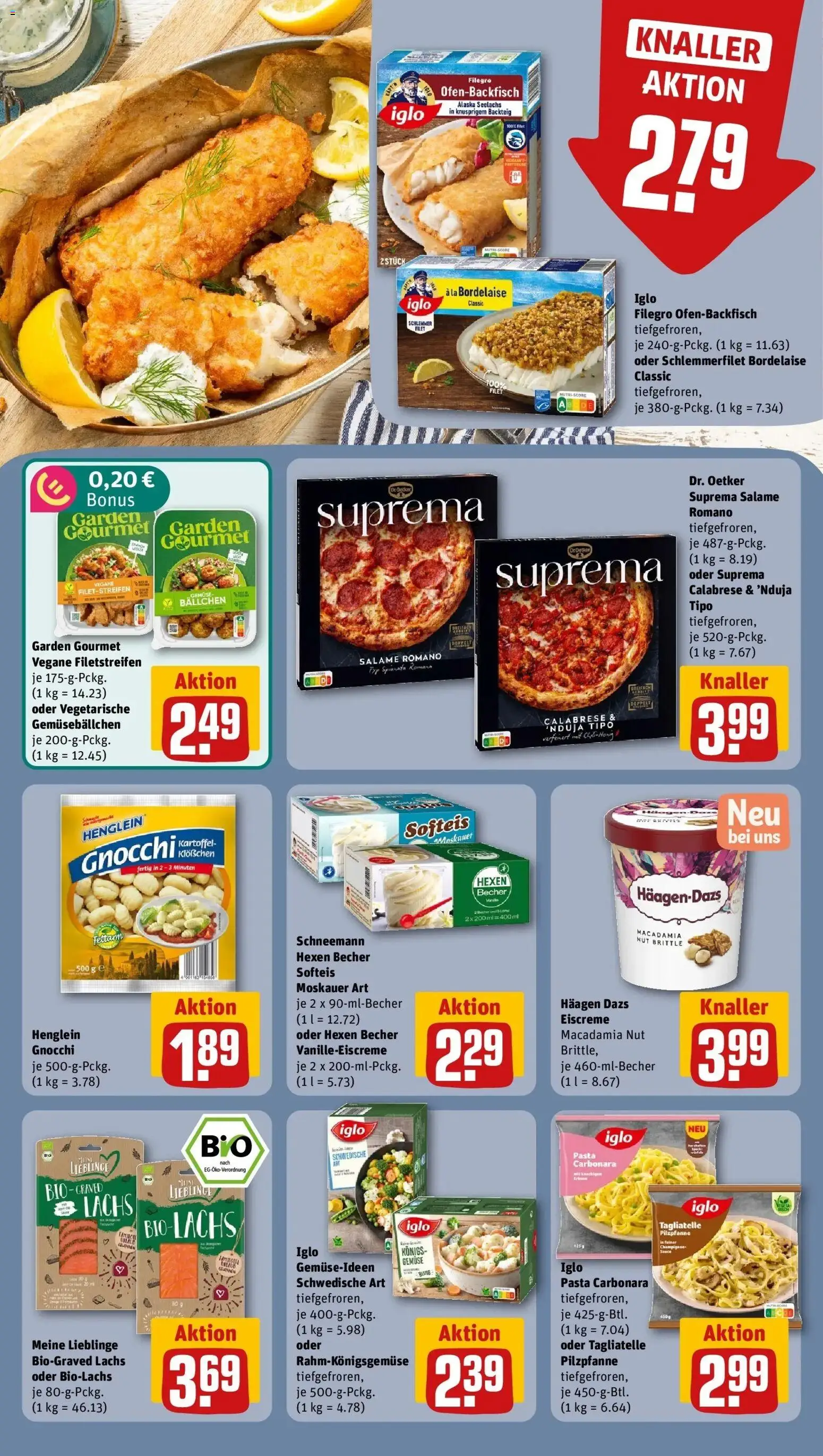 Vorschau von dem Prospekt des Geschäftes Rewe, gültig ab dem 26.10.2026