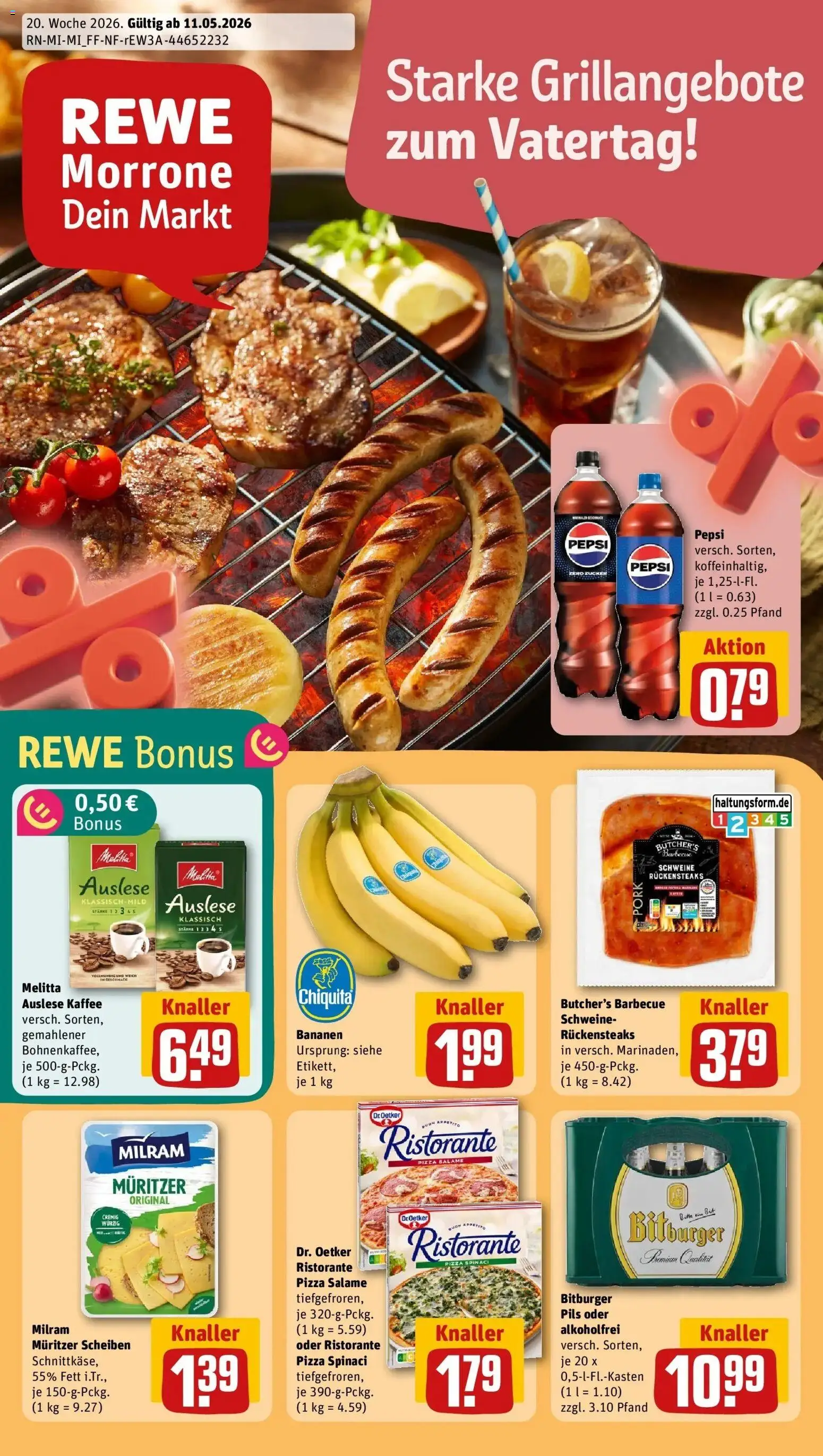 Vorschau von dem Prospekt des Geschäftes Rewe, gültig ab dem 10.05.2026