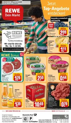 Vorschau von dem Prospekt des Geschäftes Rewe, gültig ab dem 05.10.2026