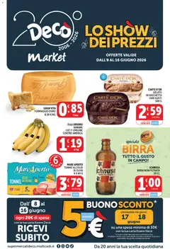 Anteprima dell'opuscolo Decò volantino Market Palese, Modugno dal negozio Decò valido da 08/06/2026