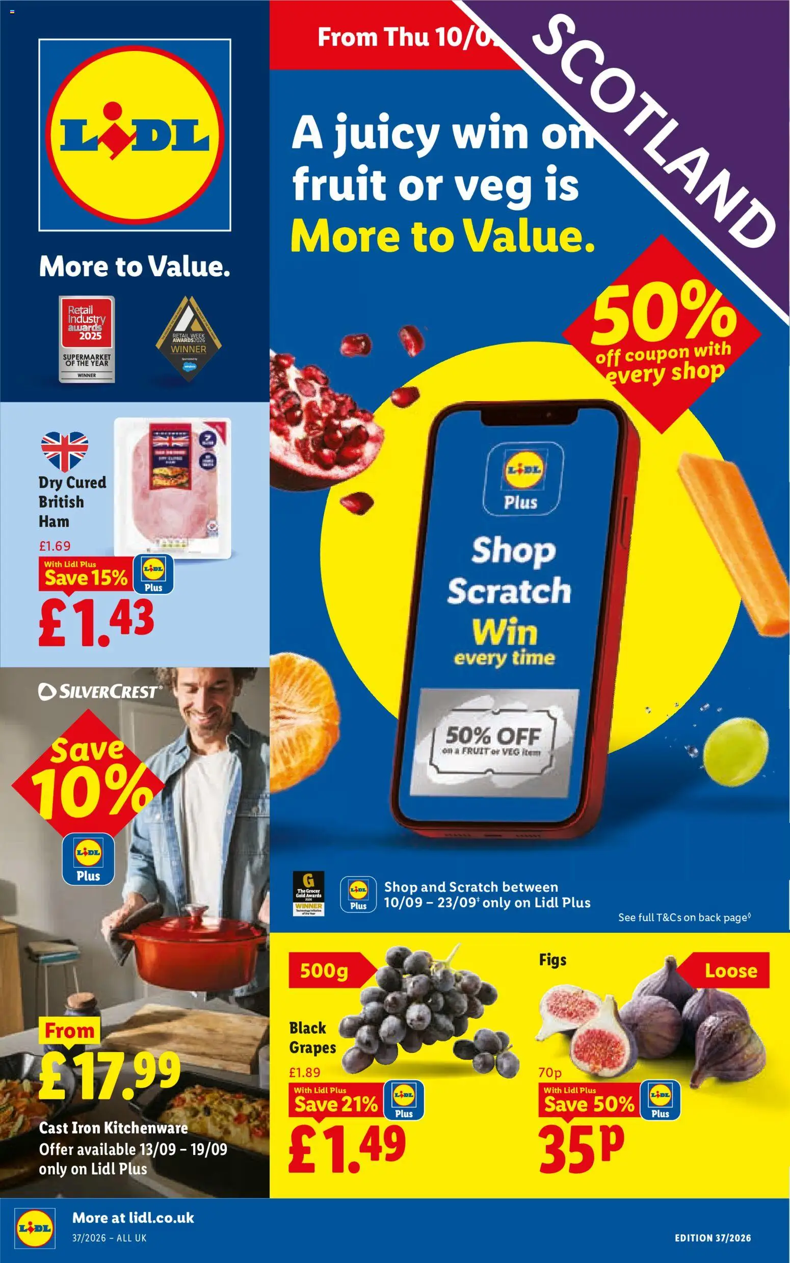 Preview of Lidl Weekly offers Lidl Scotland valid from 10/09/2026