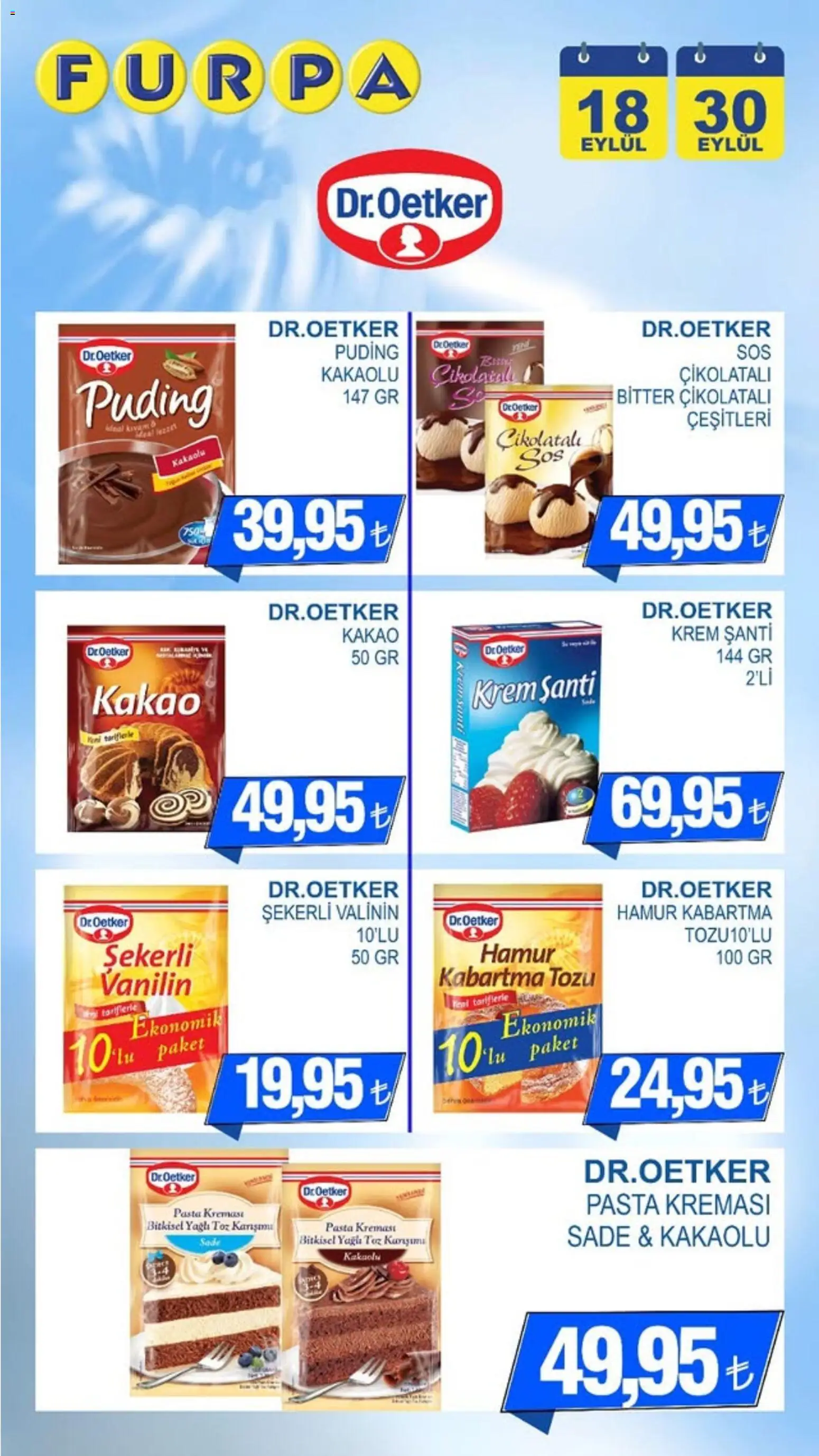 Furpa Furpa Katalog 21.09.2026 - Broşürünün önizlemesi - Krem, Kabartma tozu