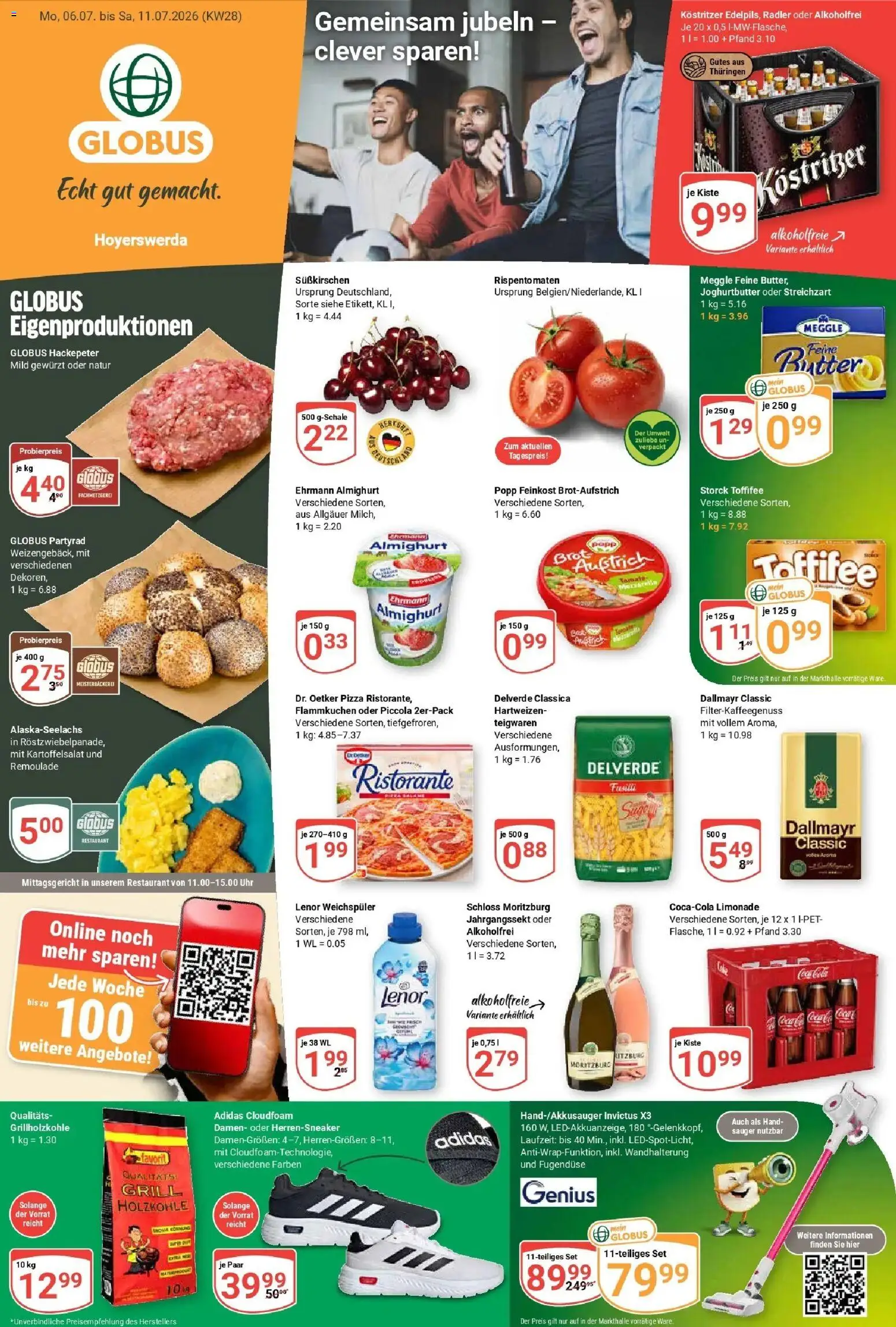 Vorschau von dem Prospekt des Geschäftes Globus, gültig ab dem 06.07.2026