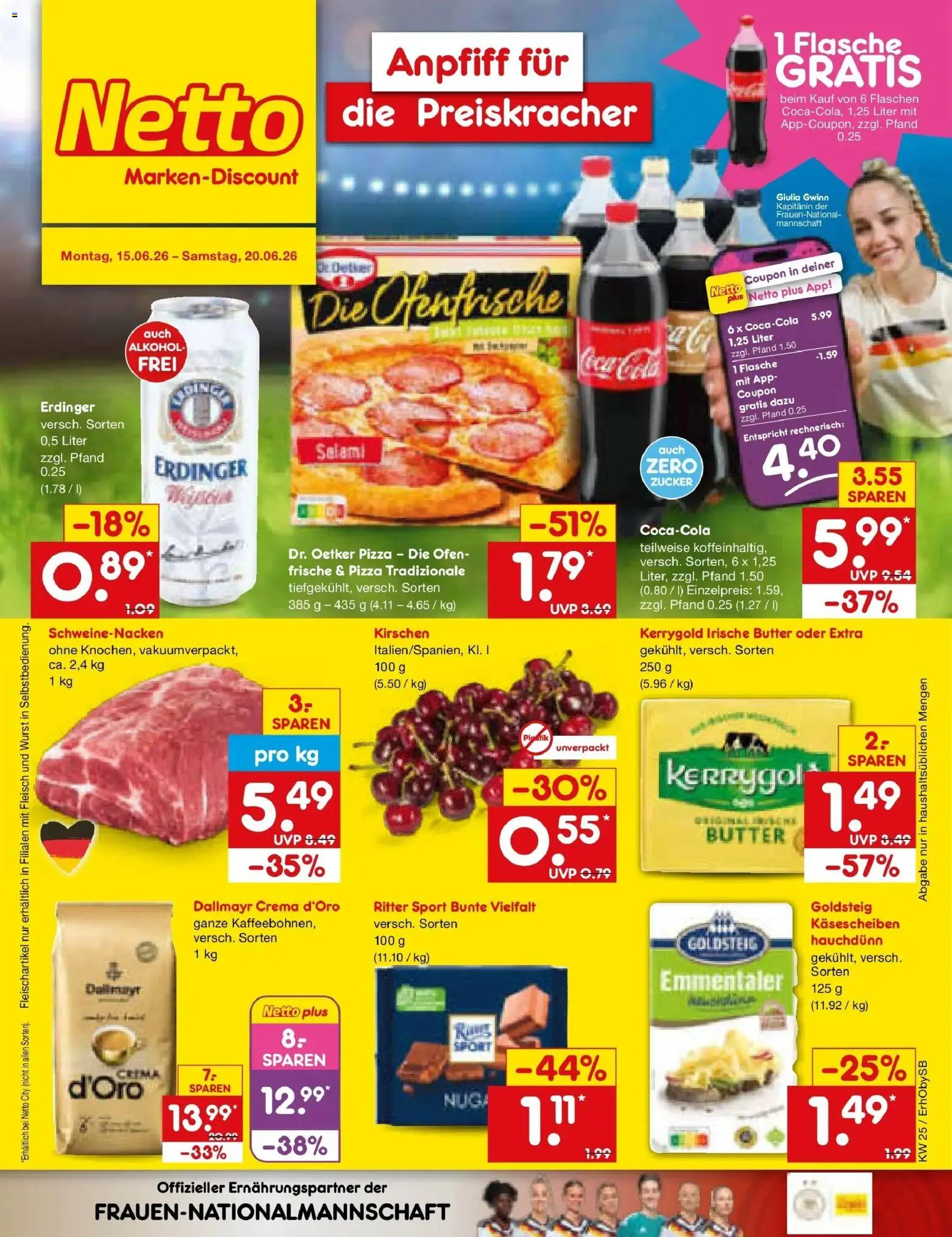 Vorschau von dem Prospekt des Geschäftes Netto Marken-Discount, gültig ab dem 15.06.2026
