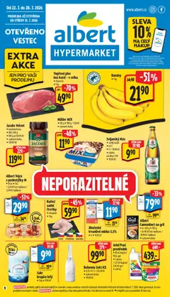 Náhled nabídky: Albert Albert leták - Hypermarket - Vestec platný od 22.07.2026
