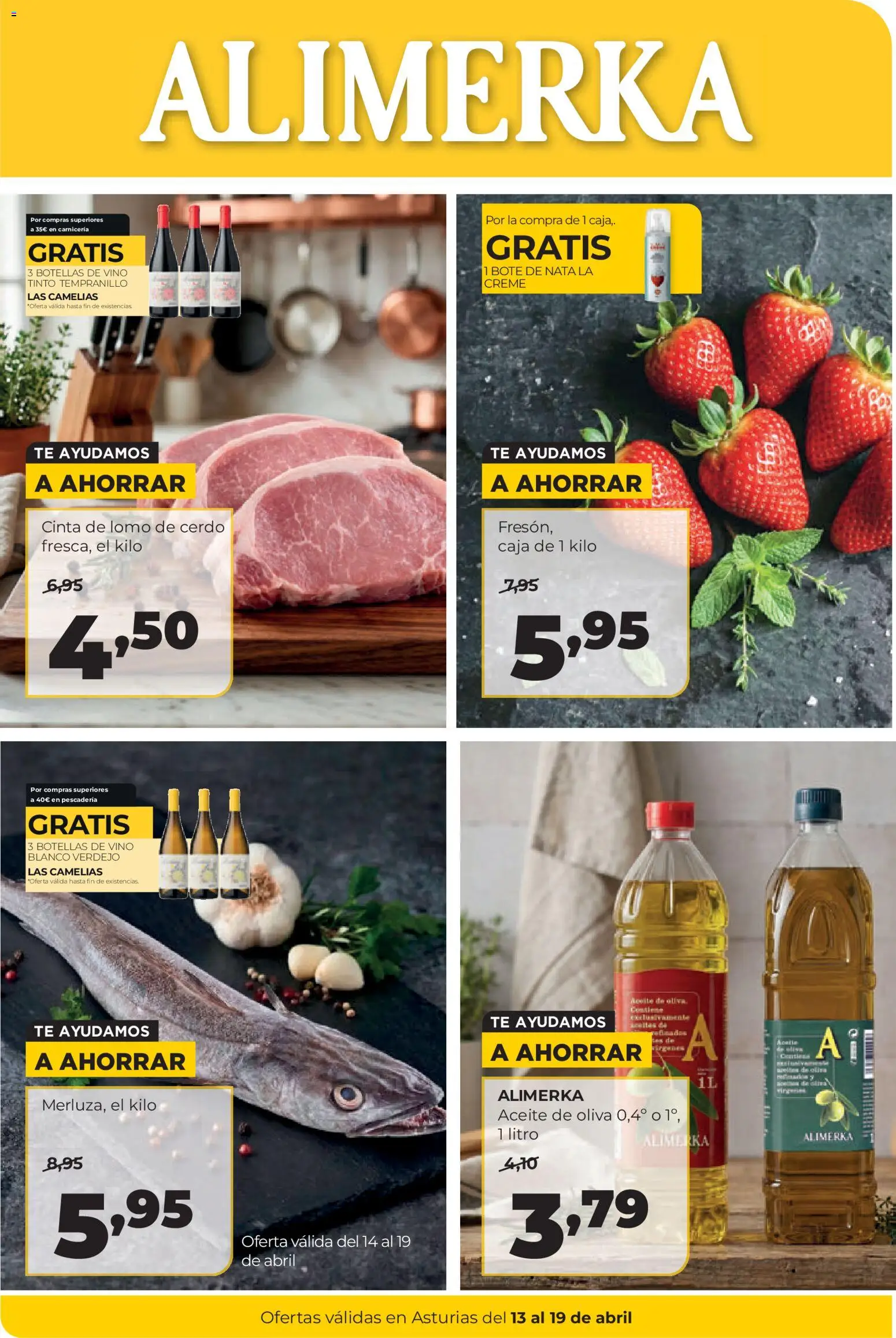Vista previa del folleto de la tienda Alimerka válido desde el 13/04/2026 
