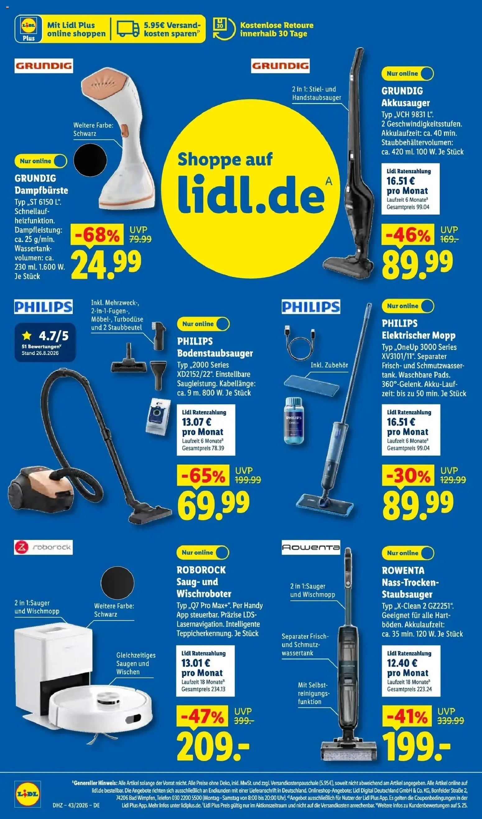 Vorschau von dem Prospekt des Geschäftes Lidl, gültig ab dem 19.10.2026