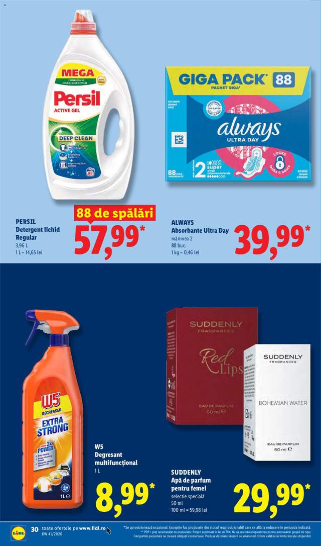 Noul catalog Lidl de la 05.10.