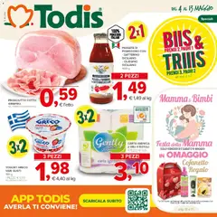 Anteprima dell'opuscolo Todis volantino Sicilia dal negozio Todis valido da 04/05/2026
