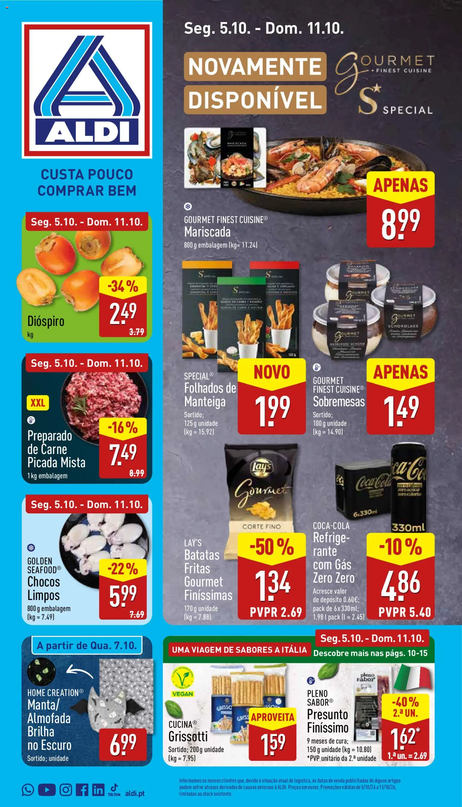 Pré-visualização do folheto da loja Aldi válida a partir de 05/10/2026