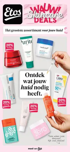Voorbeeld van Etos folder - Huidverzorging van winkel Etos geldig vanaf 04-05-2026