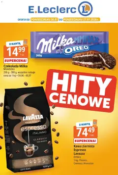Pogląd gazetki "E.Leclerc gazetka - Hity cenowe" ze sklepu E.Leclerc ważnej od 20.07.2026