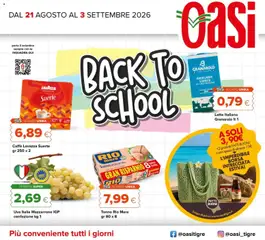 Anteprima dell'opuscolo Oasi volantino Perugia dal negozio Oasi valido da 21/08/2026