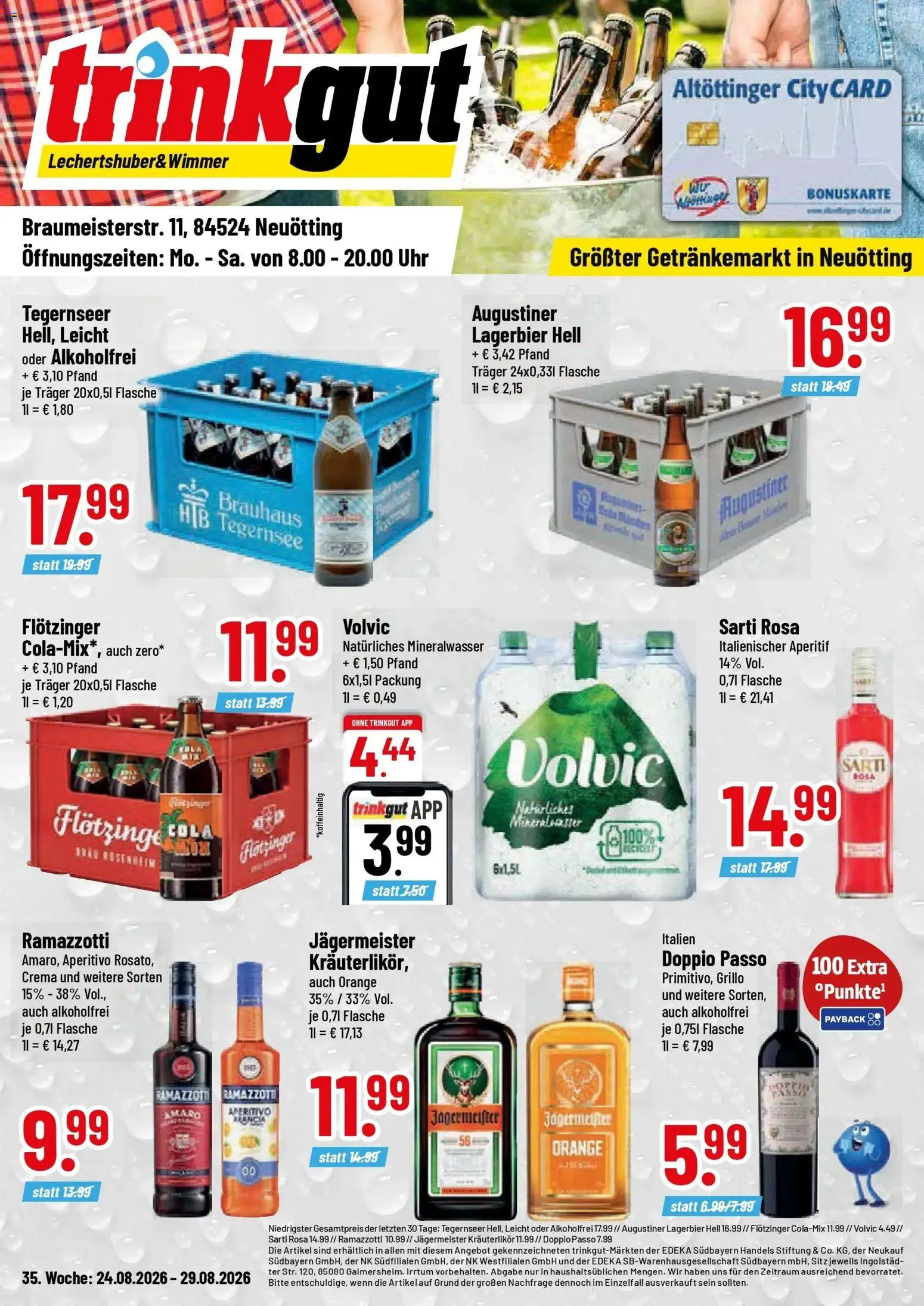 Vorschau von dem Prospekt des Geschäftes Trinkgut, gültig ab dem 24.08.2026