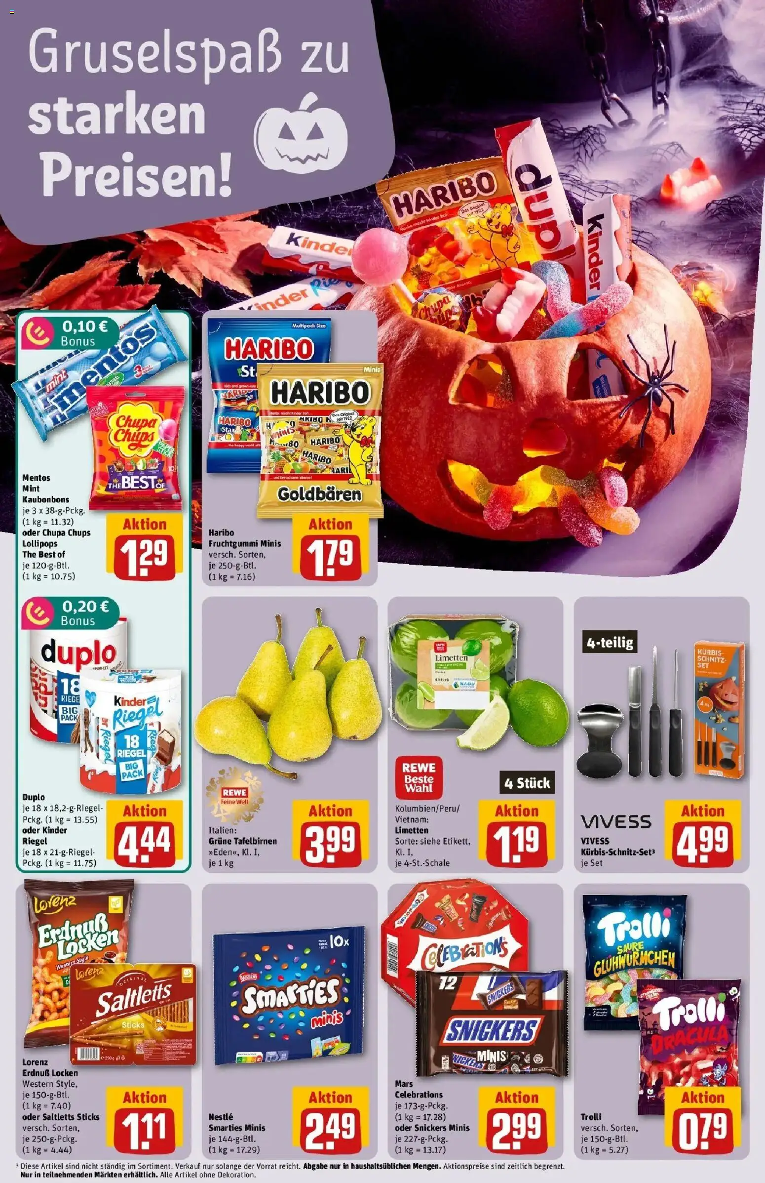 Vorschau von dem Prospekt des Geschäftes Rewe, gültig ab dem 26.10.2026