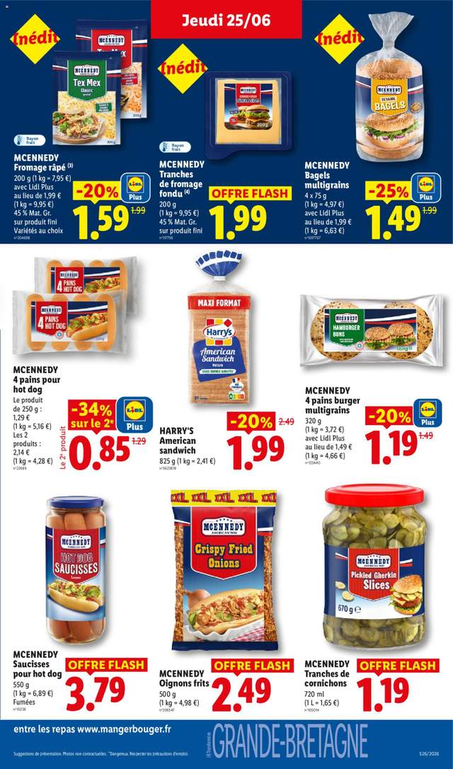 Nouveau catalogue Lidl à partir du 25/06