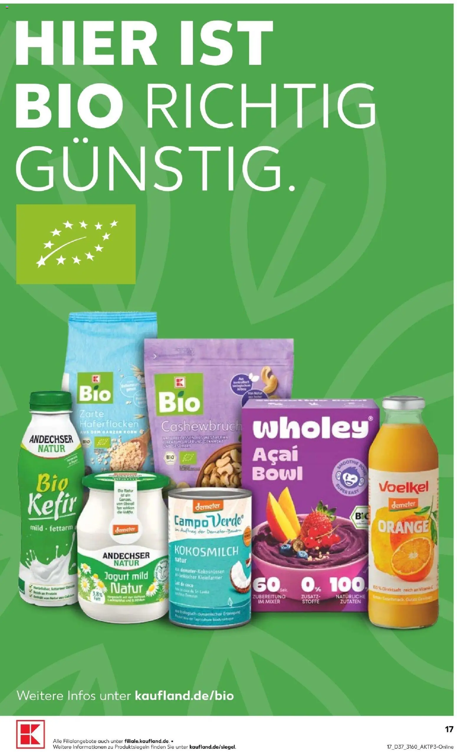 Vorschau von dem Prospekt des Geschäftes Kaufland, gültig ab dem 10.09.2026 - Kefir, Kokosmilch