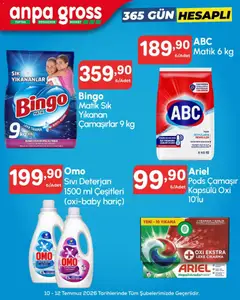 Anpa Gross Anpa Gross İndirim 10.07.2026 - Broşürünün önizlemesi