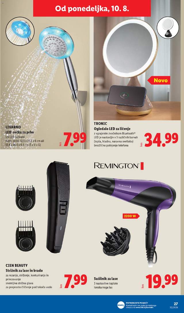 Novi Lidl katalog od 06.08.