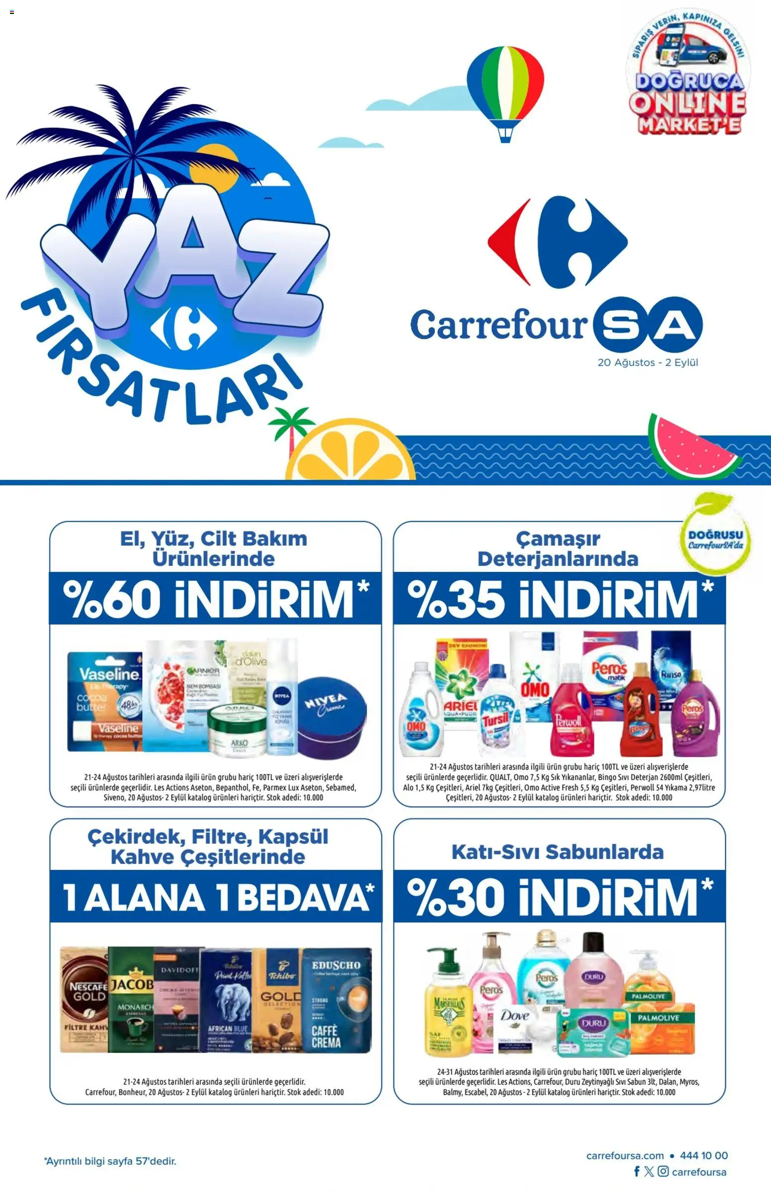 CarrefourSA CarrefourSA Katalog 20.08.2026 - Broşürünün önizlemesi