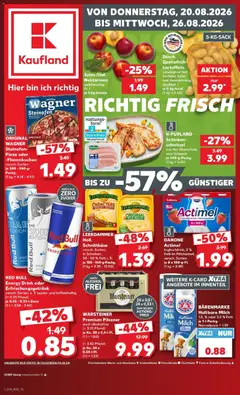 Vorschau von dem Prospekt des Geschäftes Kaufland, gültig ab dem 20.08.2026
