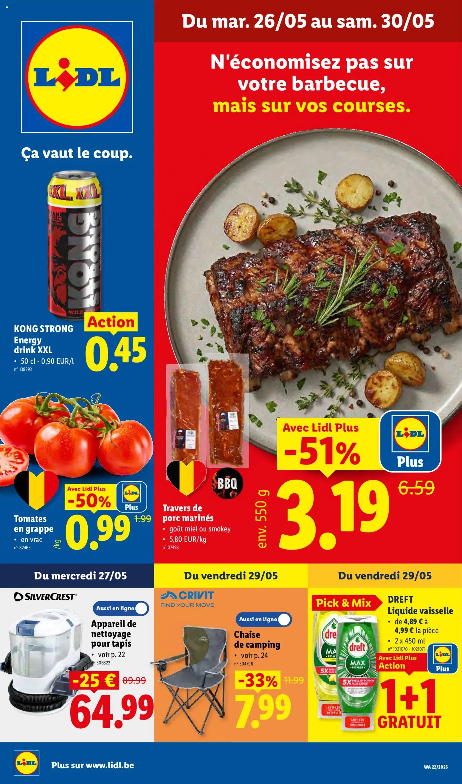 Voorbeeld van Folder week 22 van winkel Lidl geldig vanaf 26/05/2026