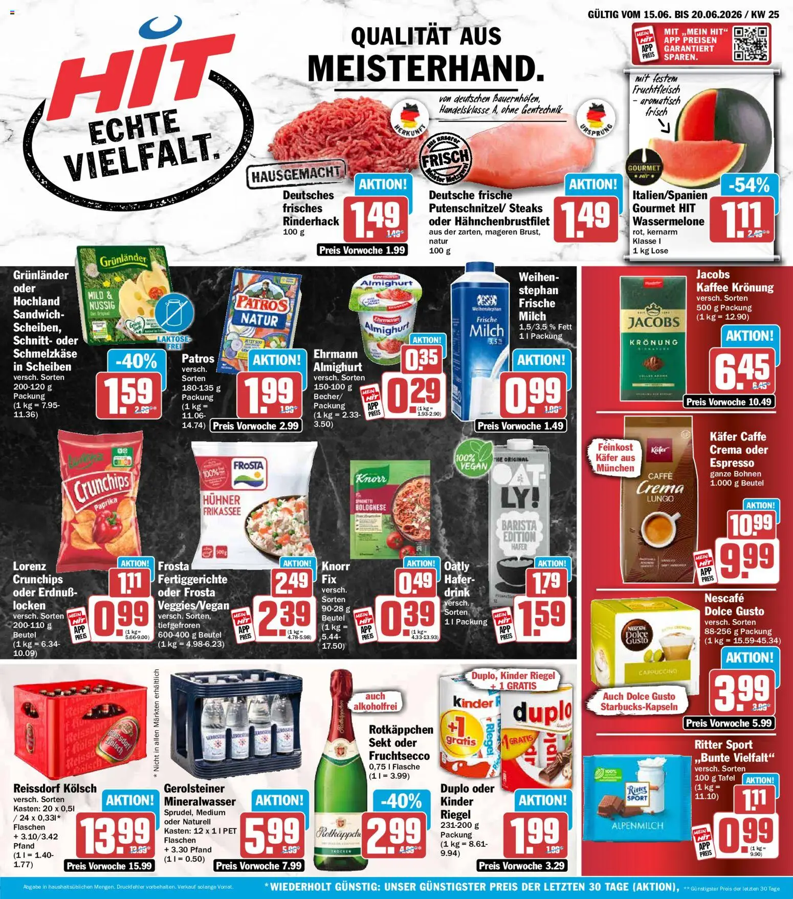 Vorschau von dem Prospekt des Geschäftes HIT, gültig ab dem 15.06.2026