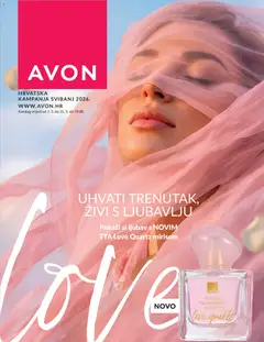 Pregled letka Avon Katalog trgovine Avon vrijedi od 01.05.2026