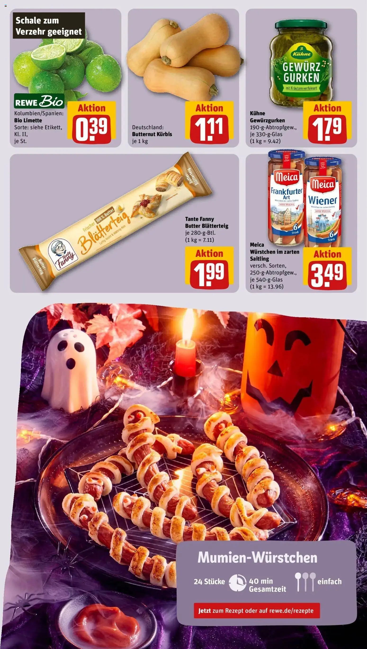 Vorschau von dem Prospekt des Geschäftes Rewe, gültig ab dem 26.10.2026