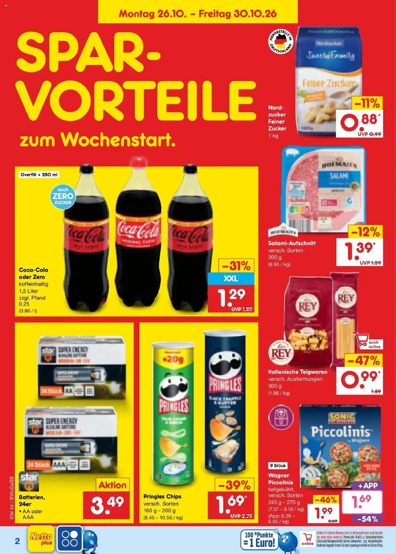 Vorschau von dem Prospekt des Geschäftes Netto Marken-Discount, gültig ab dem 26.10.2026
