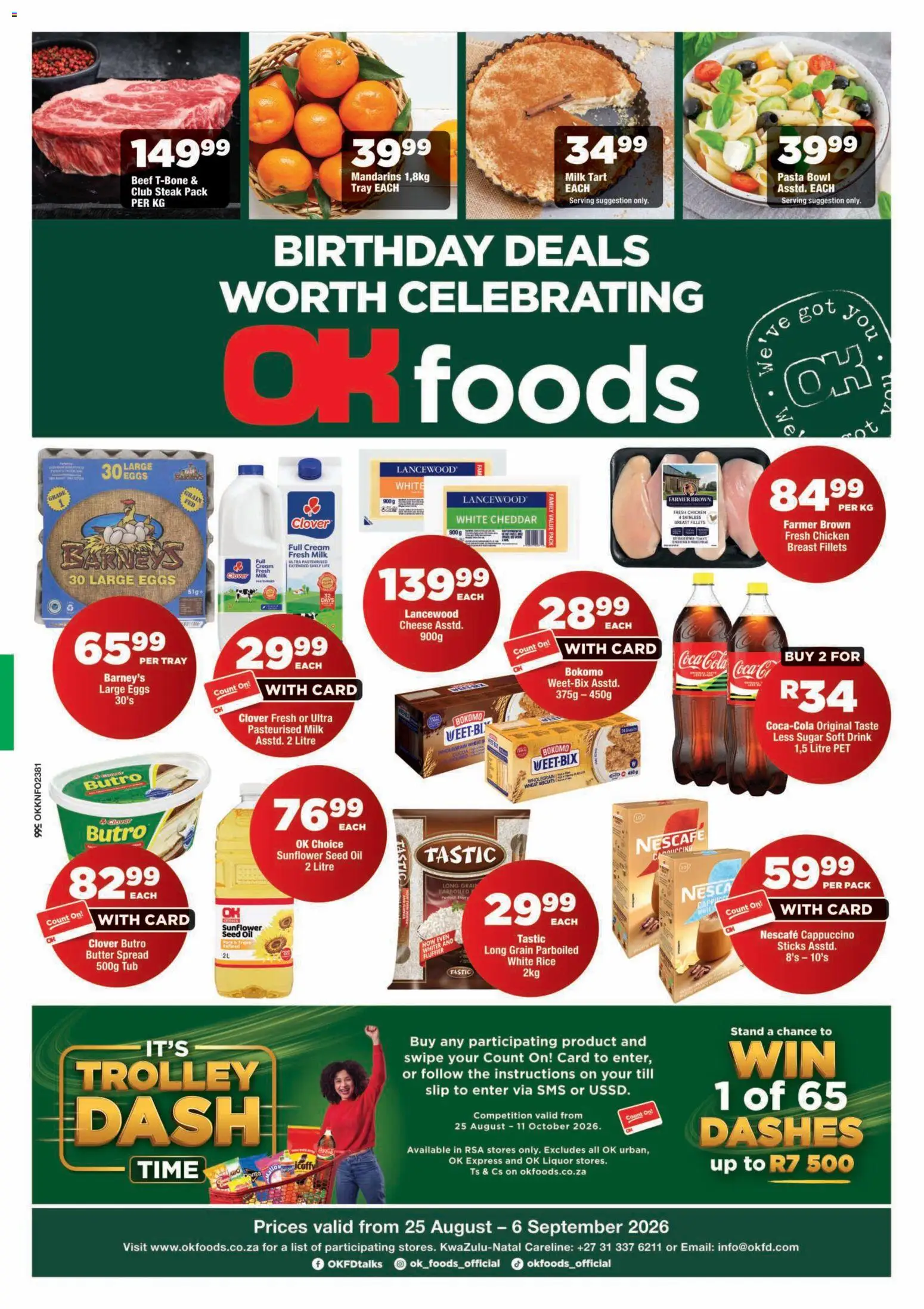 Preview of OK Foods flyer valid from 25/08/2026