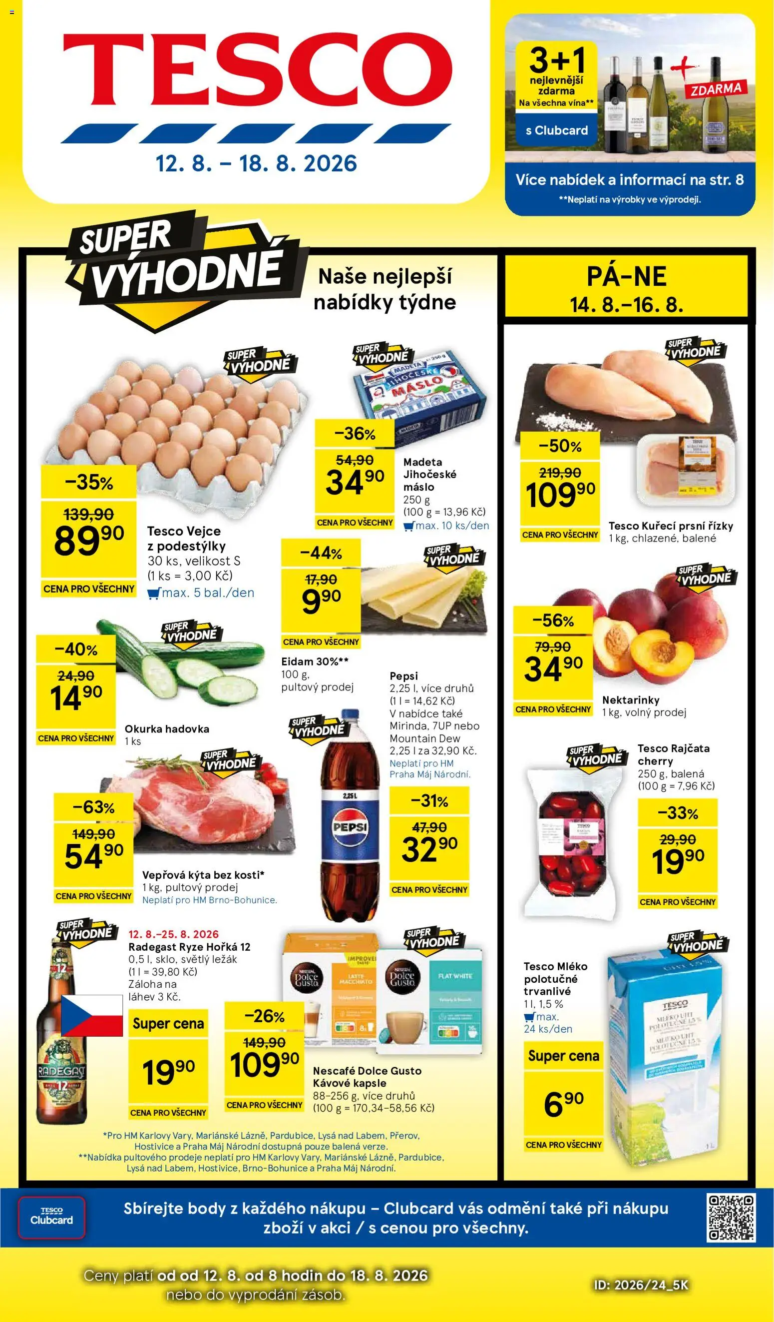 Náhled nabídky: Tesco Tesco leták - Hypermarket platný od 12.08.2026