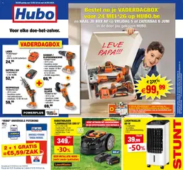Prévisualisation de Hubo Folder du magasin Hubo formulaire valide 13/05/2026