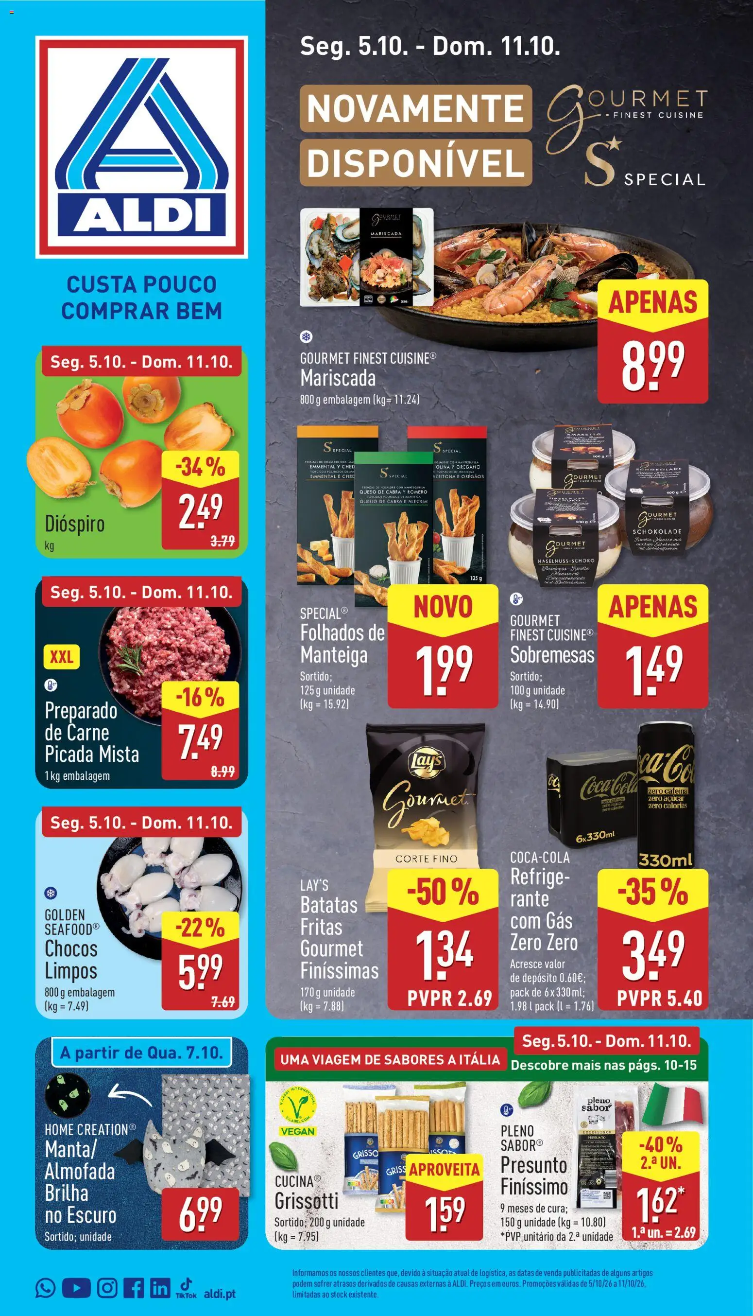 Pré-visualização do folheto da loja Aldi válida a partir de 05/10/2026