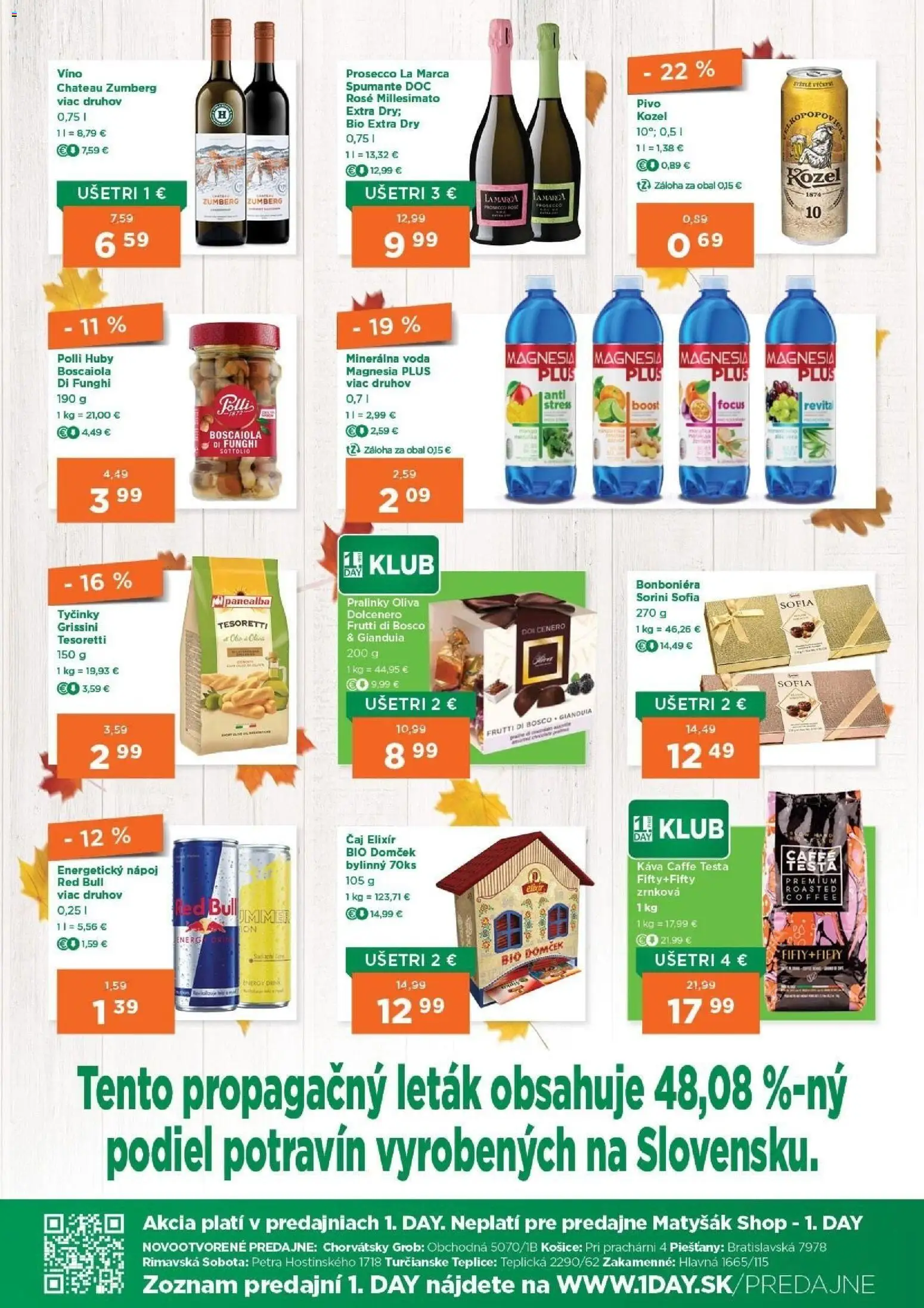 Náhľad 1day letáku platného od 08.10.2026