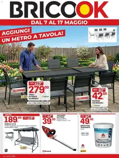 Anteprima dell'opuscolo Aggiungi un metro a tavola! dal negozio Brico OK valido da 06/05/2026