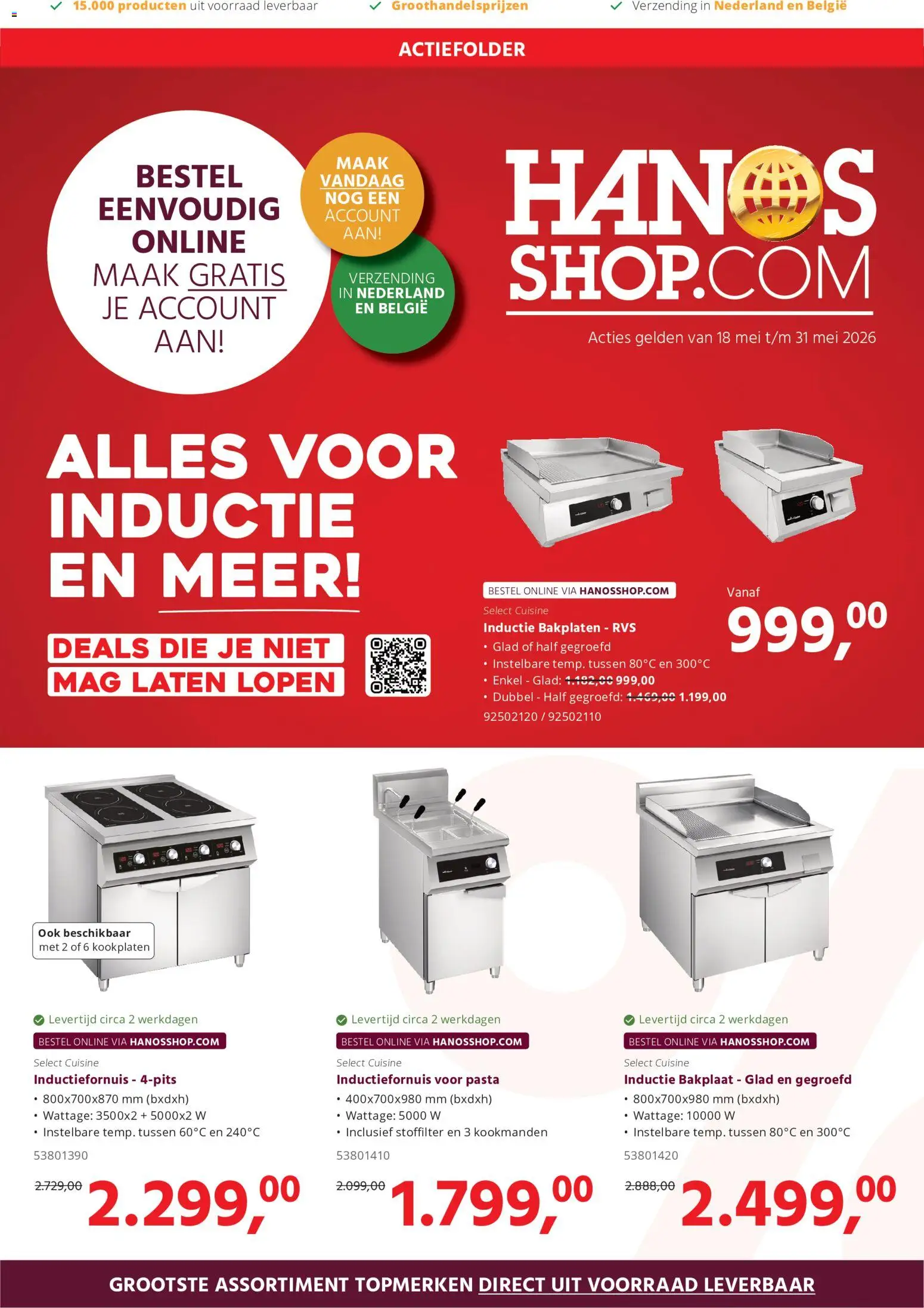 Voorbeeld van Hanos folder - Shop folder van winkel Hanos geldig vanaf 18-05-2026