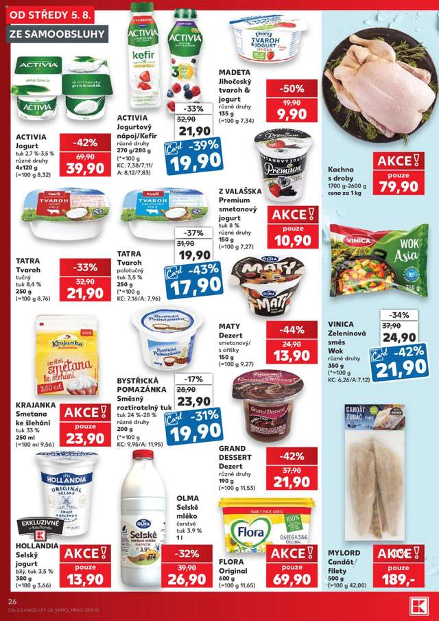 Nový Kaufland leták od 05.08.