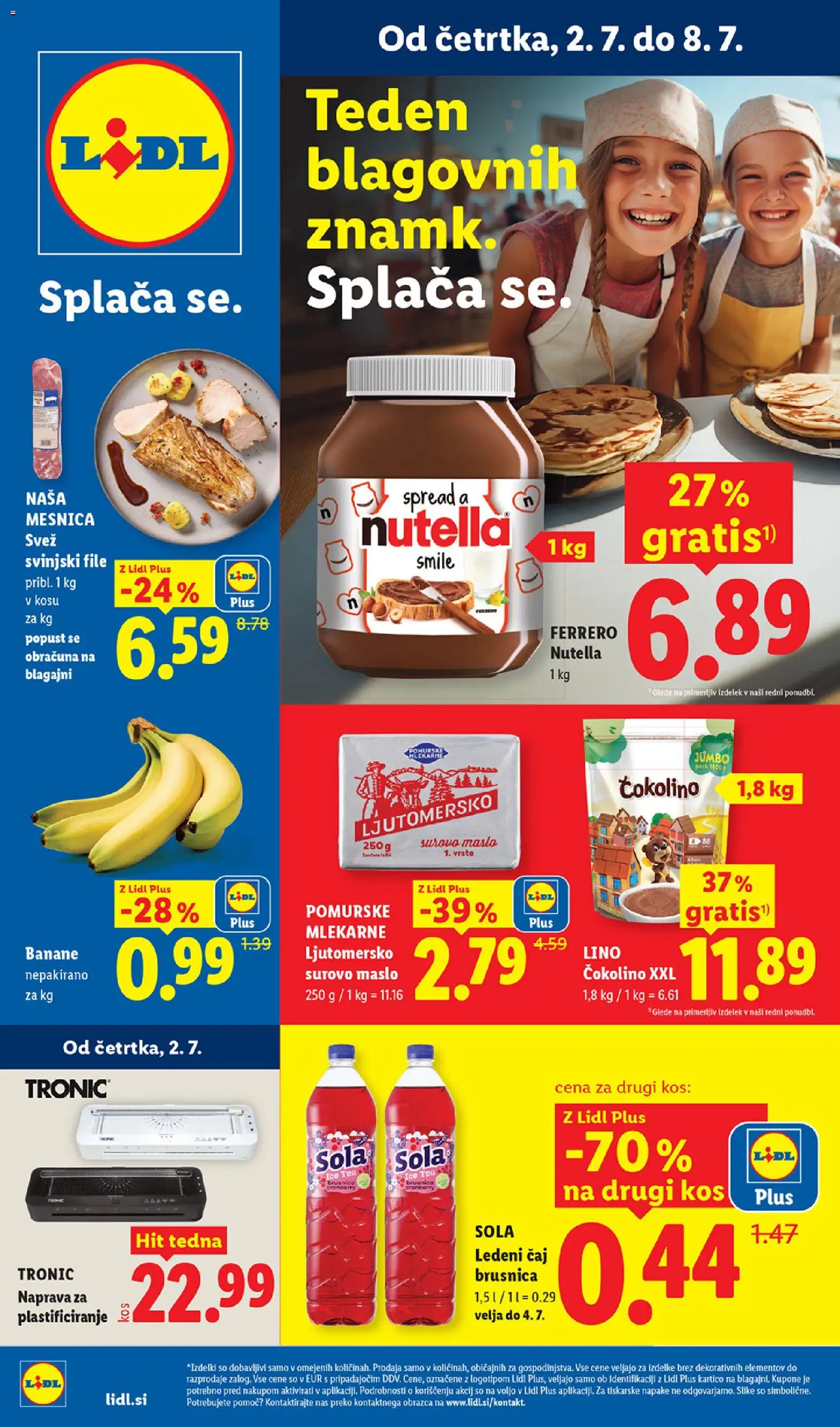 Predogled kataloga iz trgovine Lidl veljaven od 02.07.2026