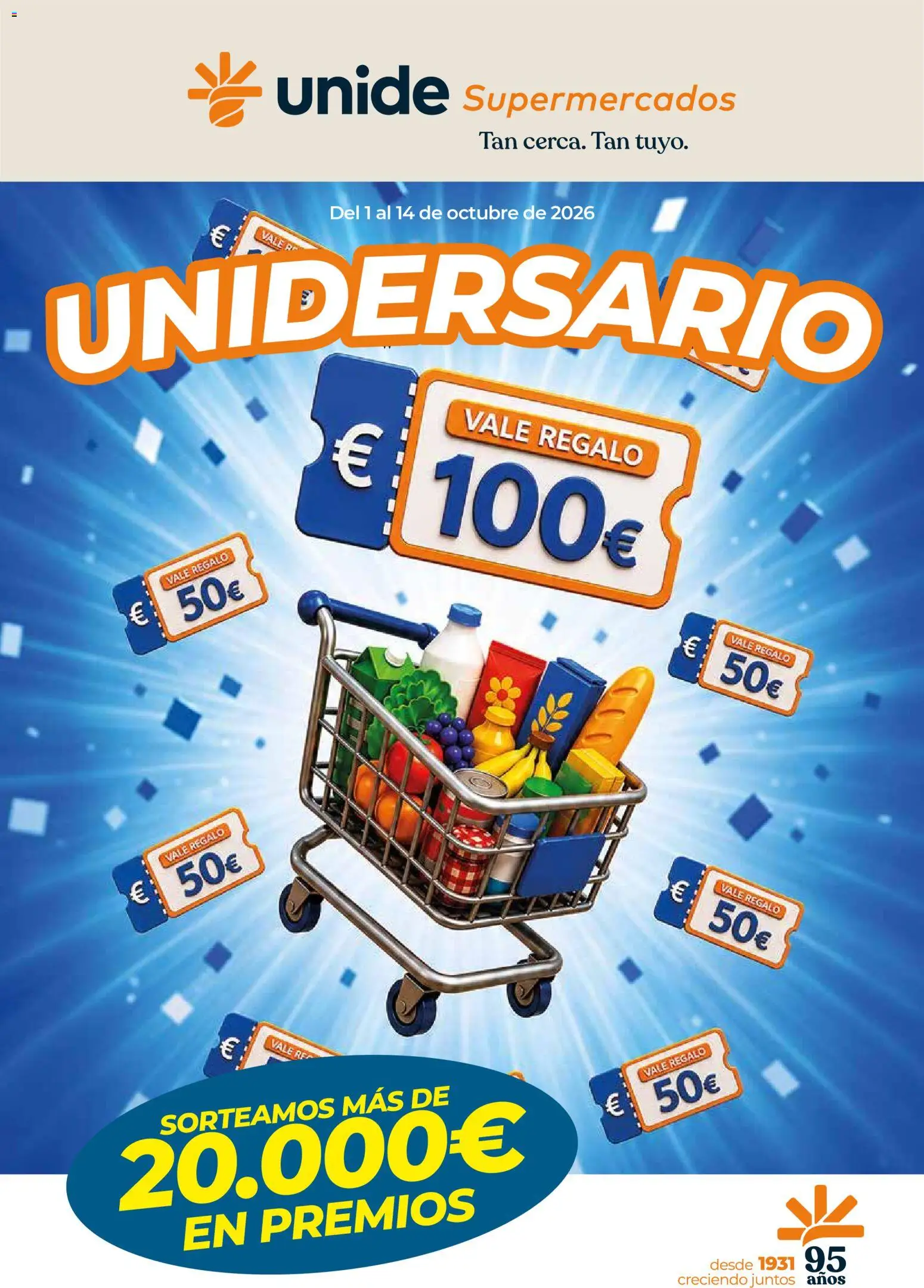 Vista previa del folleto de la tienda Unide válido desde el 01/10/2026 