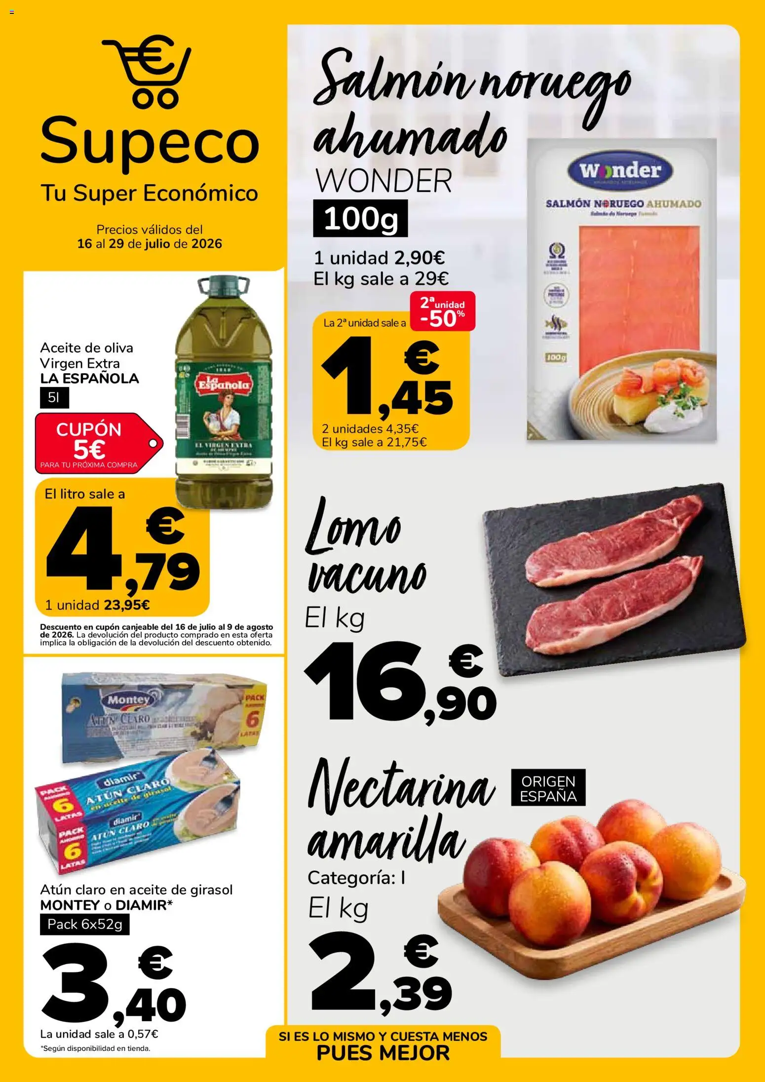 Vista previa del folleto de la tienda Supeco válido desde el 16/07/2026 