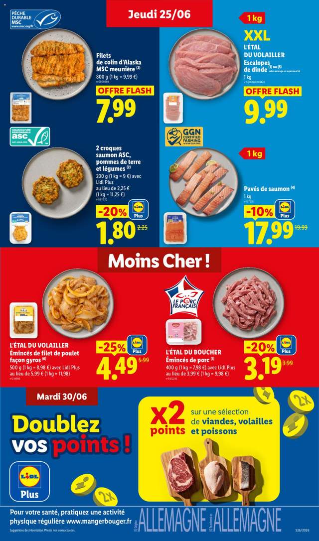 Nouveau catalogue Lidl à partir du 25/06