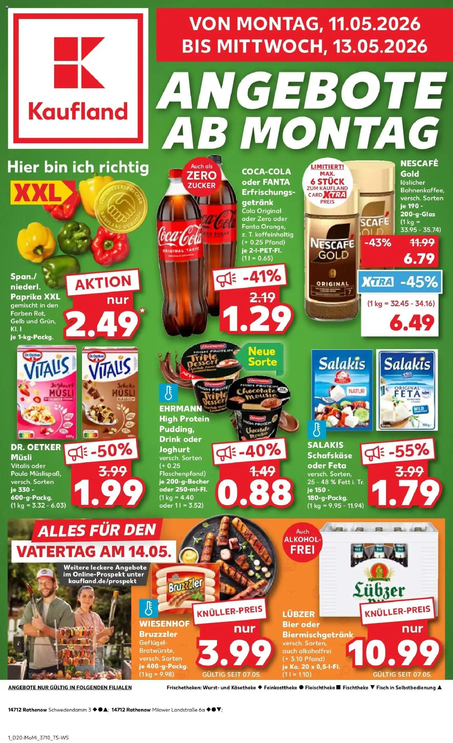 Vorschau von dem Prospekt des Geschäftes Kaufland, gültig ab dem 10.05.2026