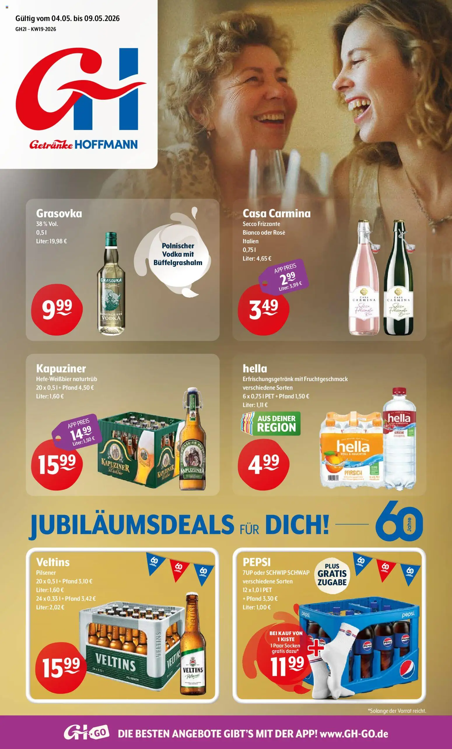 Vorschau von dem Prospekt des Geschäftes Getränke Hoffmann, gültig ab dem 04.05.2026