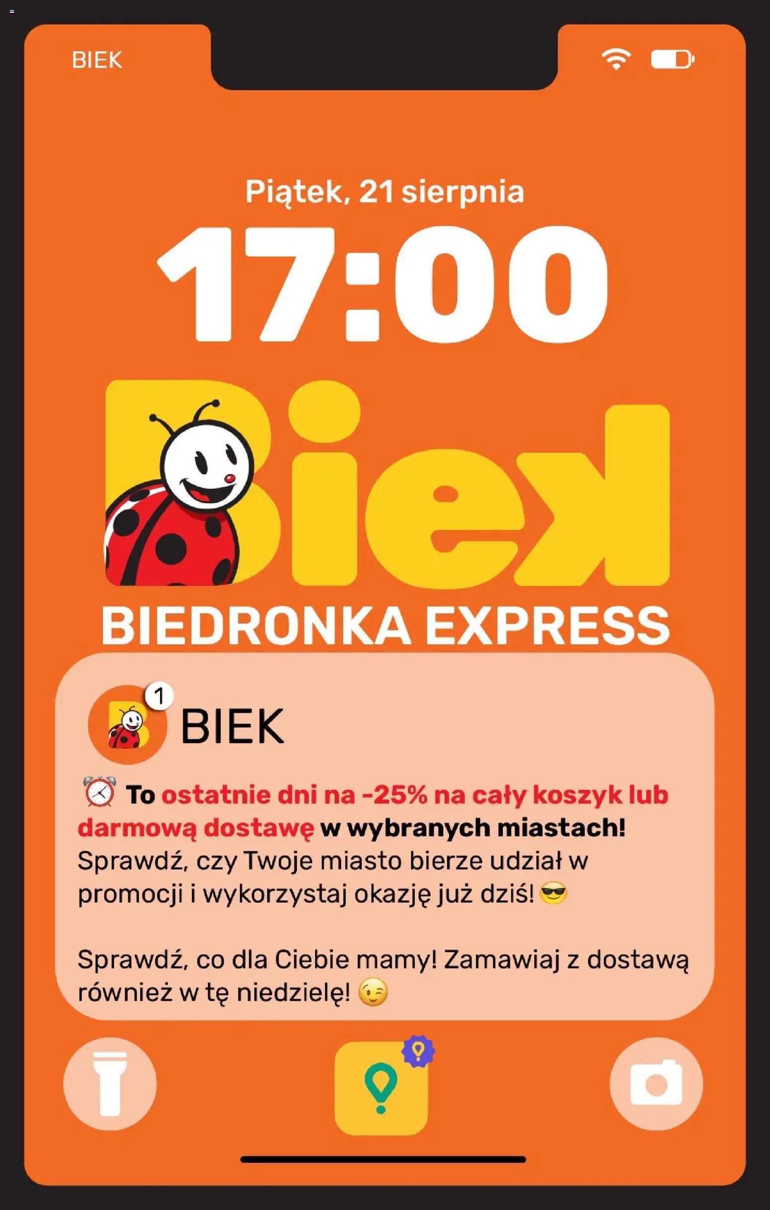 Náhled nabídky: Biedronka Polsko Biedronka Polsko leták - Biek Exspress platný od 21.08.2026