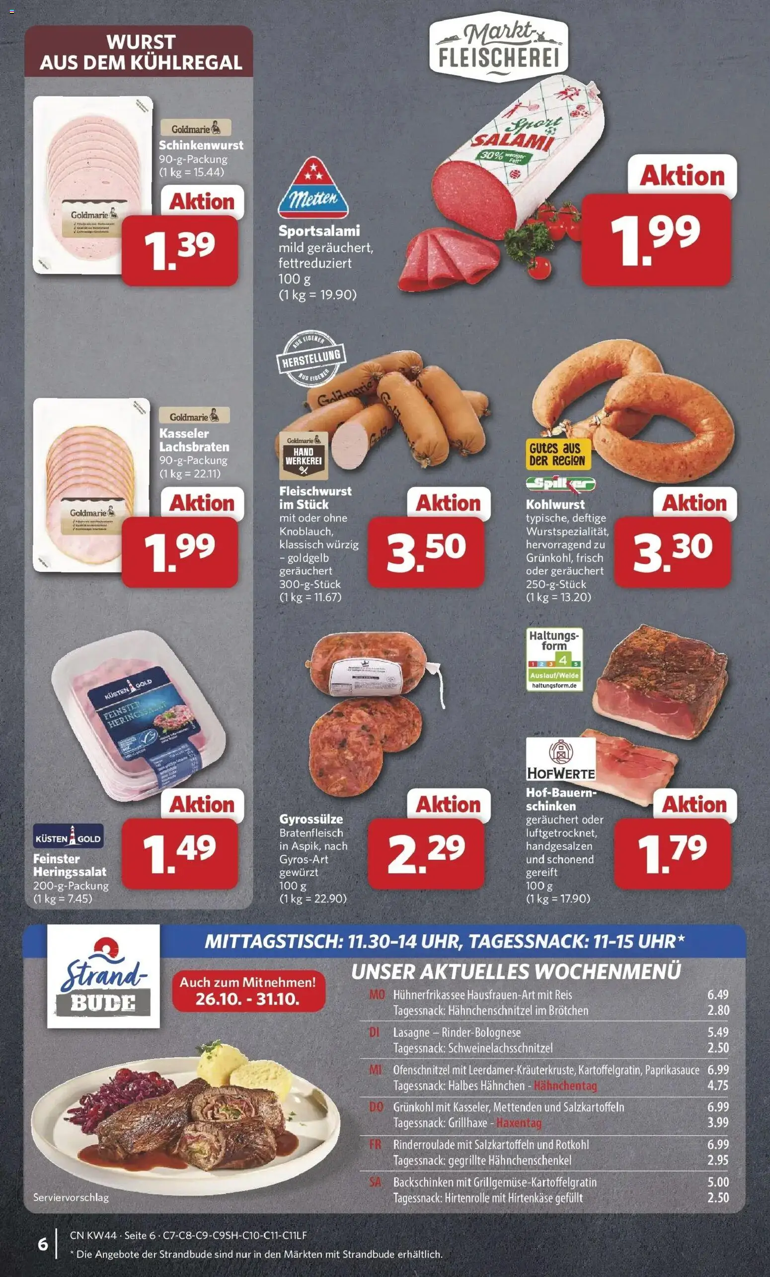 Vorschau von dem Prospekt des Geschäftes Combi, gültig ab dem 26.10.2026