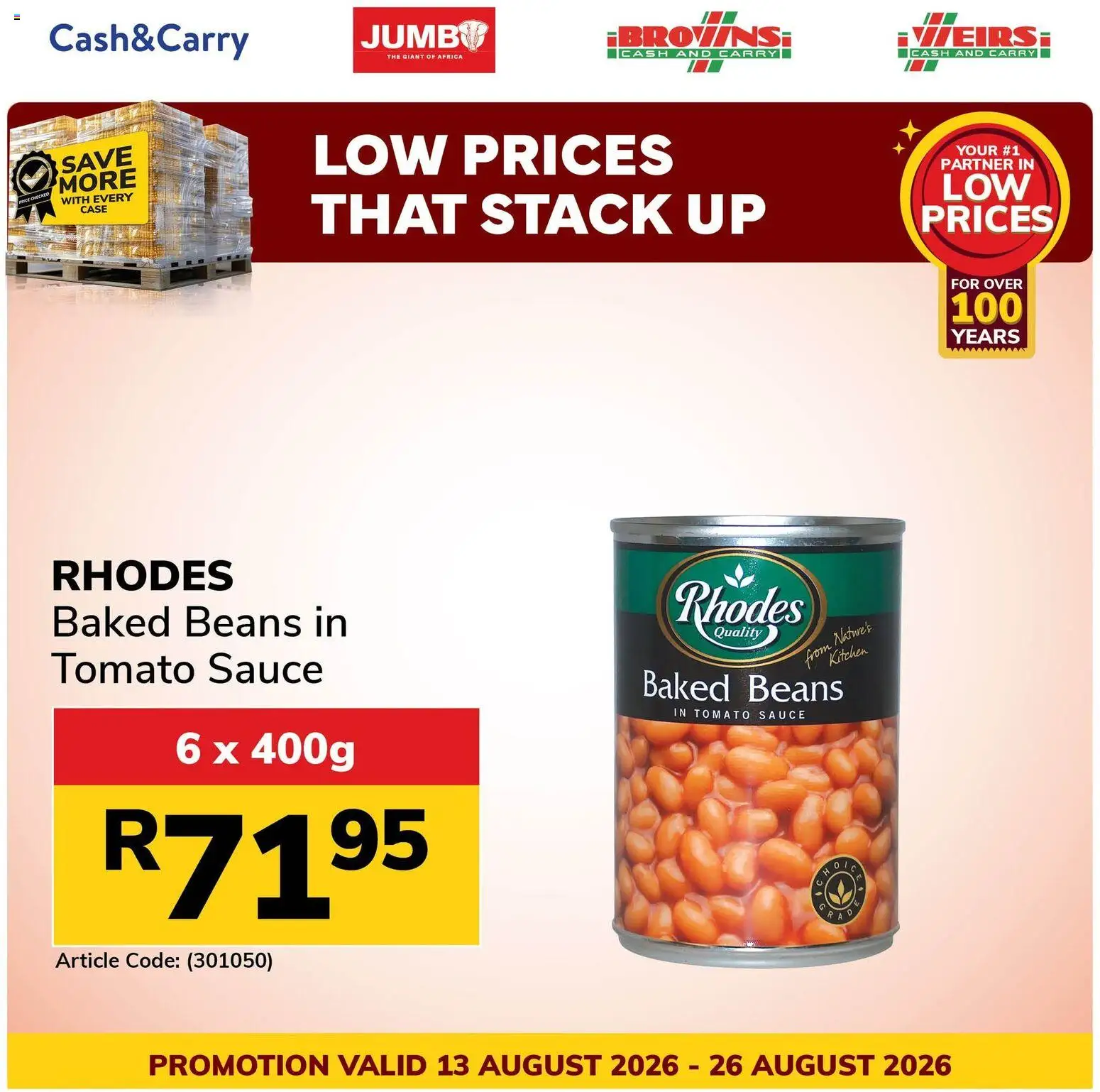 Preview of Jumbo flyer valid from 13/08/2026